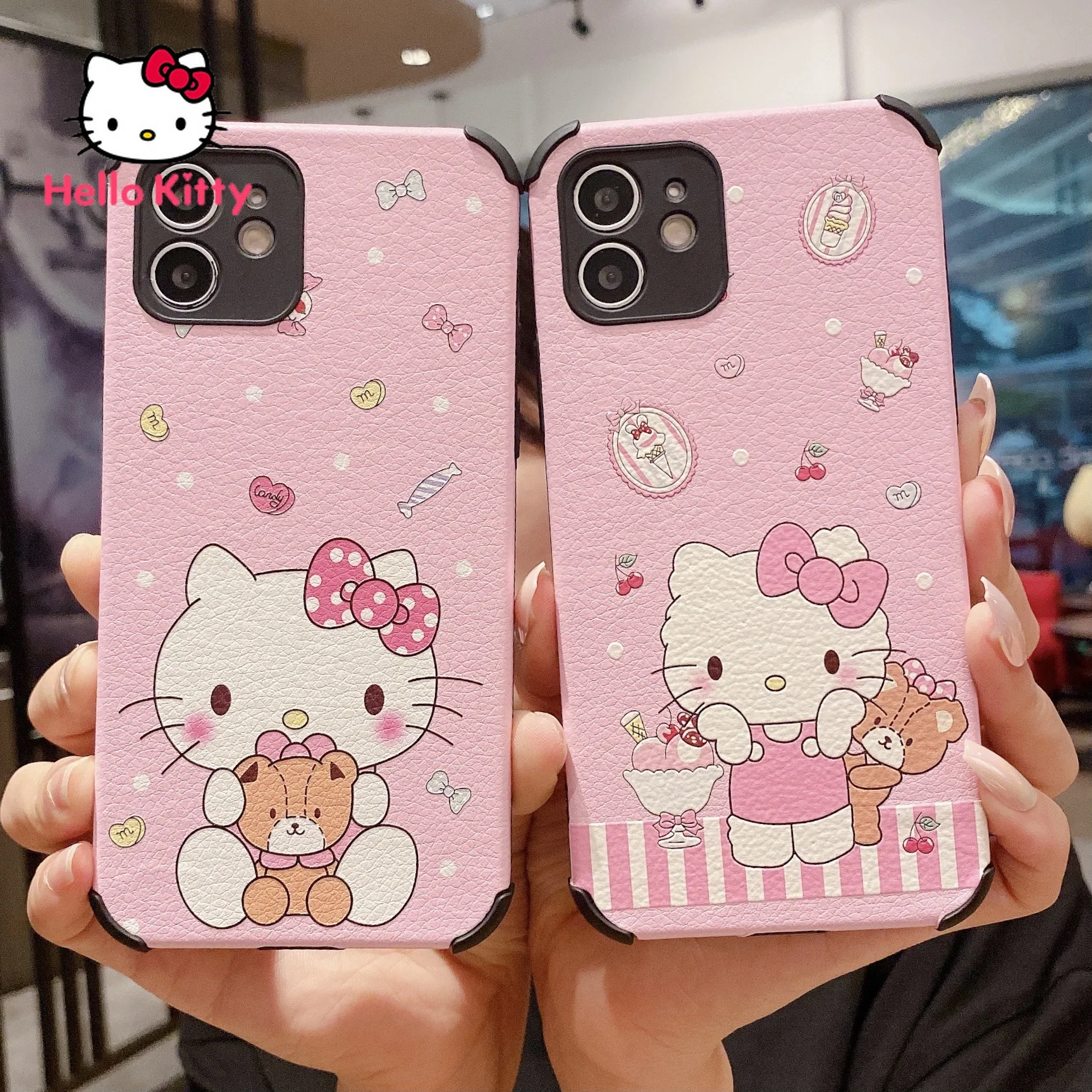 

Hello Kitty for IPhone 7/8P/X/XR/XS/XSMAX/11/12Pro/12mini Girly Personality Simple and Cute Anti-fall Soft Shell