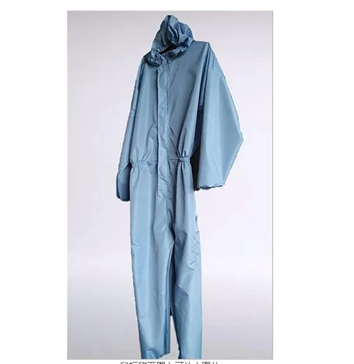 2020 Полезная синяя одноразовая изоляционная защитная одежда Униформа комбинезон