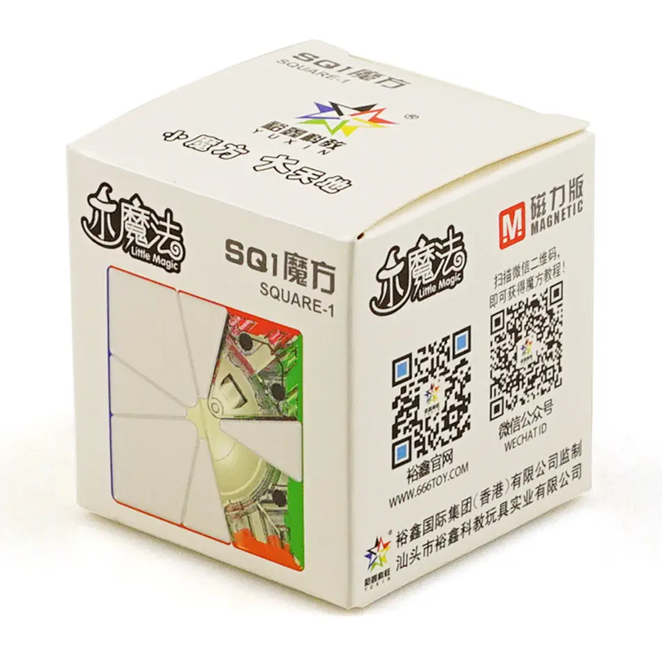 Yuxin маленький магнитный Magic Cube SQ1 кубик без залипаний 3X3 Cubo Magico 3 слоя Скорость
