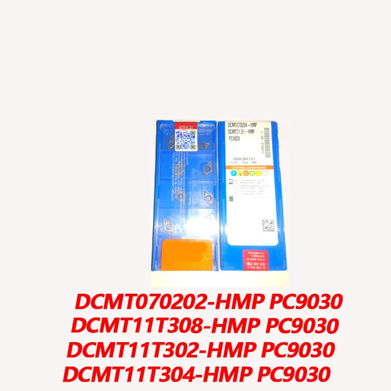 

100% Original DCMT DCMT070202-HMP PC9030 DCMT11T302 Carbide Insert Blades Used For Stainless Steel Processing Quality Assurance