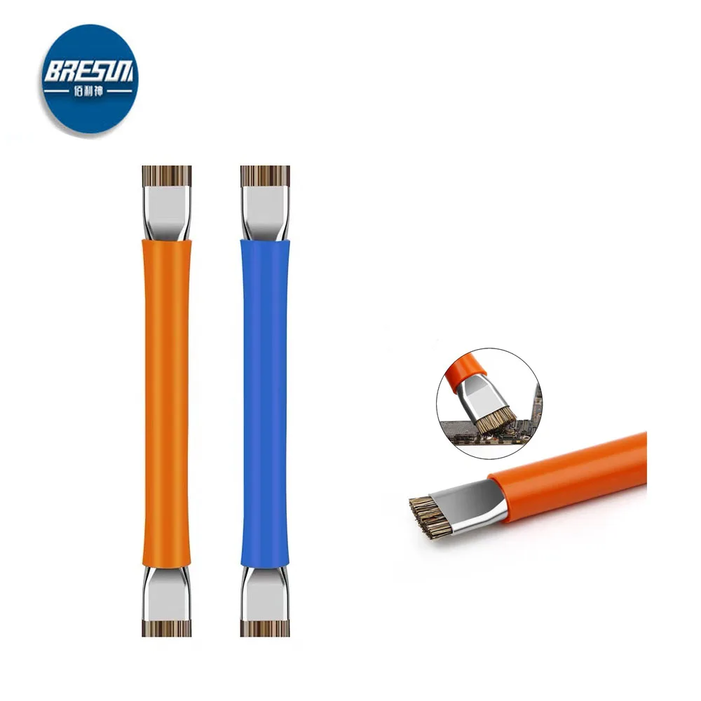 

SUNSHINE SS-022A for PCB Mobile Phone Motherboard Clean Tool Hard Brush Maintenance Motherboard Clean Brush Wire Brush