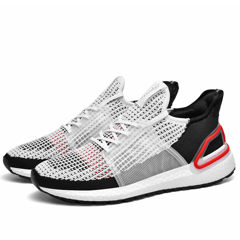 Мужские кроссовки с массажной сеткой Ultra Boost 19 легкие дышащие мужские спортивные
