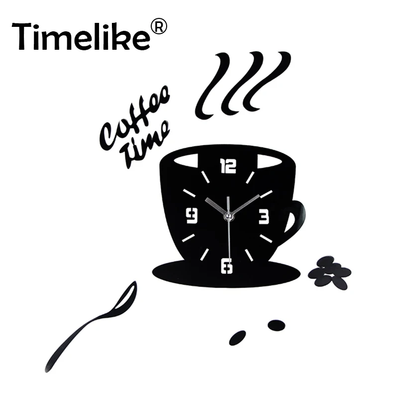 Новинка 2020 3D настенные акриловые часы &quotсделай сам&quot современный декор для