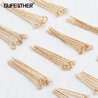 gufeather m815jewelry accessoriesneedle18k gold plated0 3 micronsnickel freecharmdiy accessoriesjewelry making50pcslot