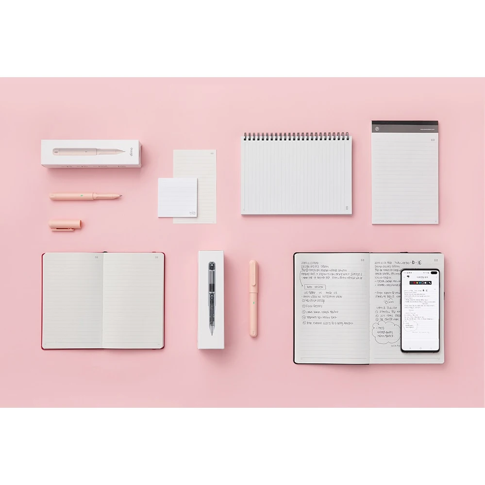Умная ручка NeoLab Neo SmartPen Dimo Pink NWP-F30-NC-PK | Канцтовары для офиса и дома