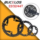 MTB 64BCD 104BCD Звездочка 22T 32T 44T одинарнаяТройная Звездочка 3*9S Сверхлегкая деталь для велосипеда