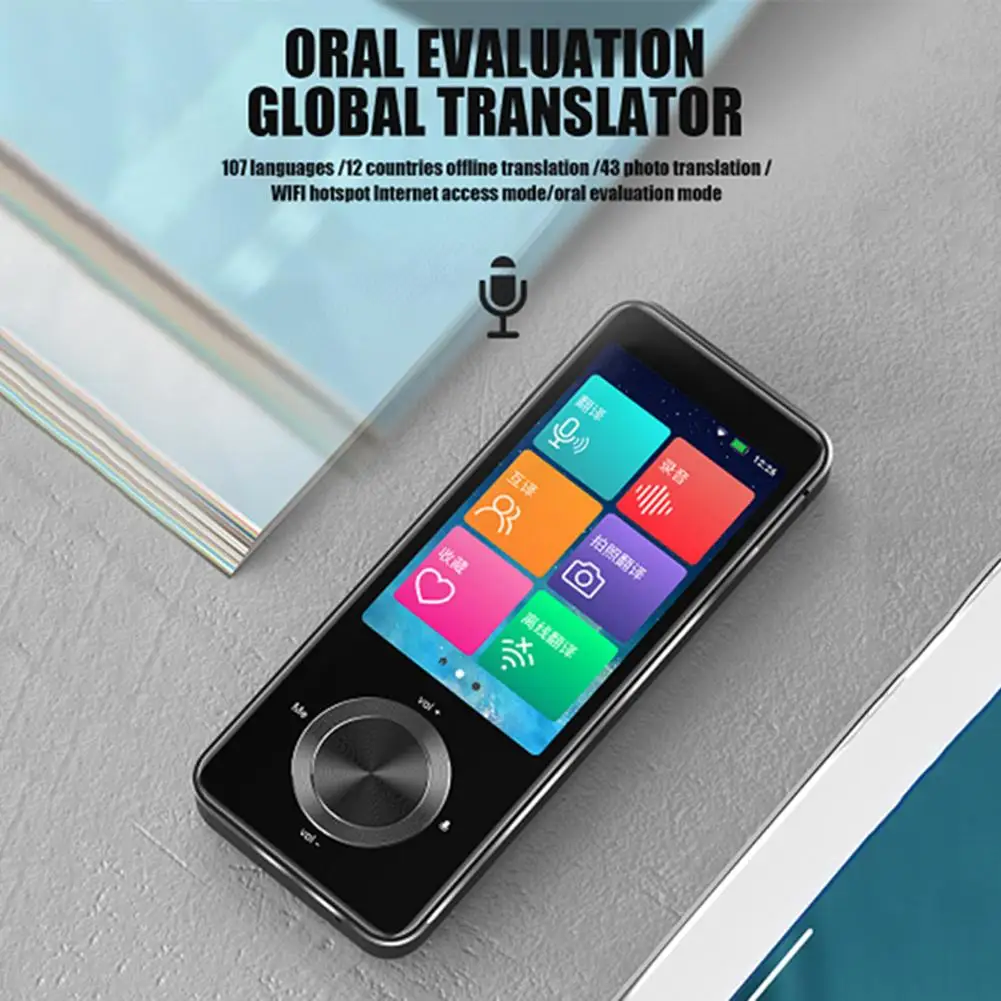 Мгновенный голосовой переводчик M9 умный язык устройство Портативный WiFi