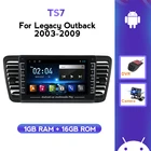 Автомагнитола 2 DIN, мультимедийный видеоплеер, Android, для Subaru Outback 3, Legacy 4 2003-2009, GPS-навигация, SWC BT, без Dvd