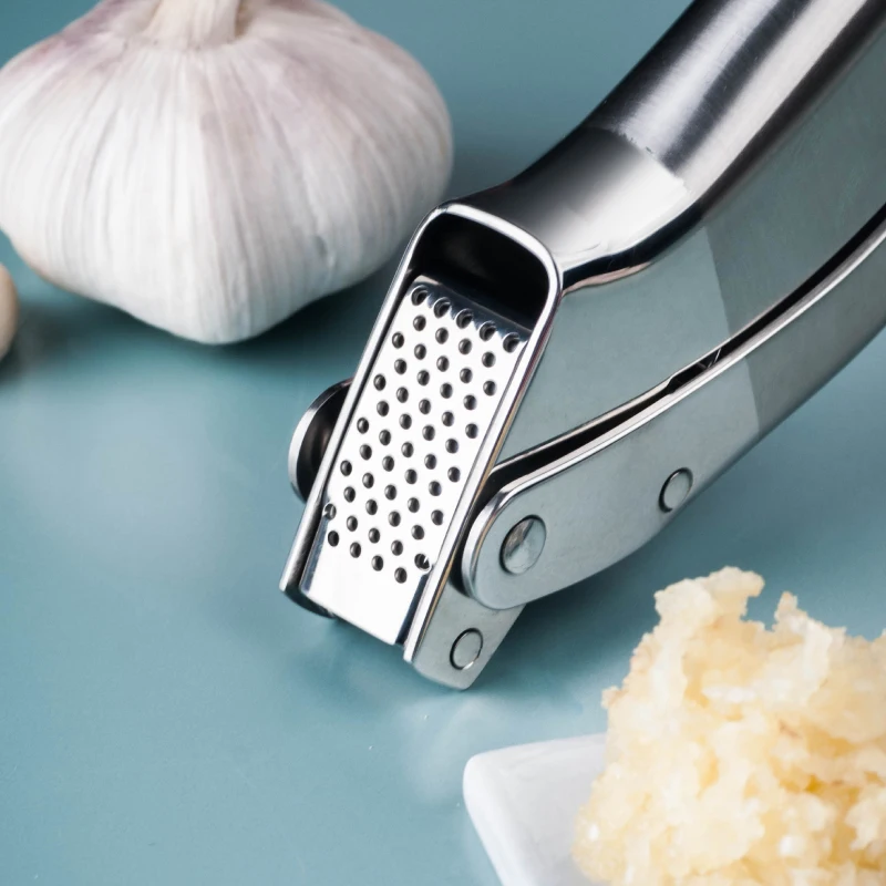 

Garlic Garlic Press Pour Garlic Puree Household Manual 304 Stainless Steel Kitchen Items Garlic Press