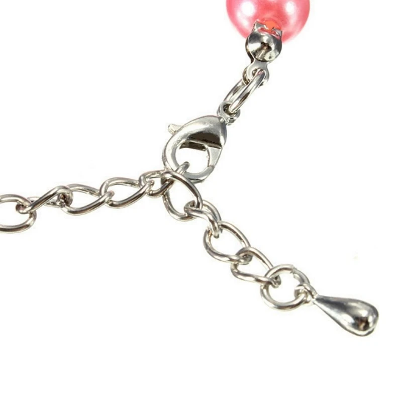 

Pet Pearl Decorative Collar Puppy Dog Cat Pearl Necklace Pet Love Diamond Adjustable Dogs Cats Collar Jewelry Accessories #