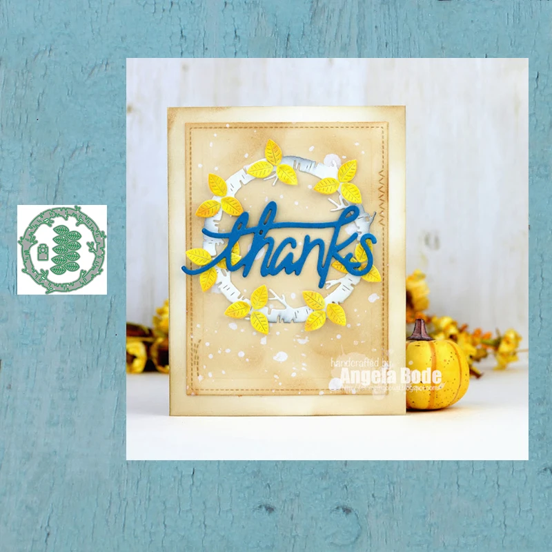 Металлические Вырубные штампы LLove CCraft форма для вырезания Березовое дерево круг