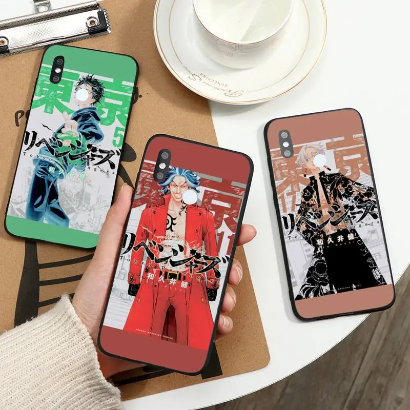 

Japan anime Tokyo-Revengers Phone Case For Xiaomi Redmi note 7 8 9 t s 10 A pro lite funda shell coque cover