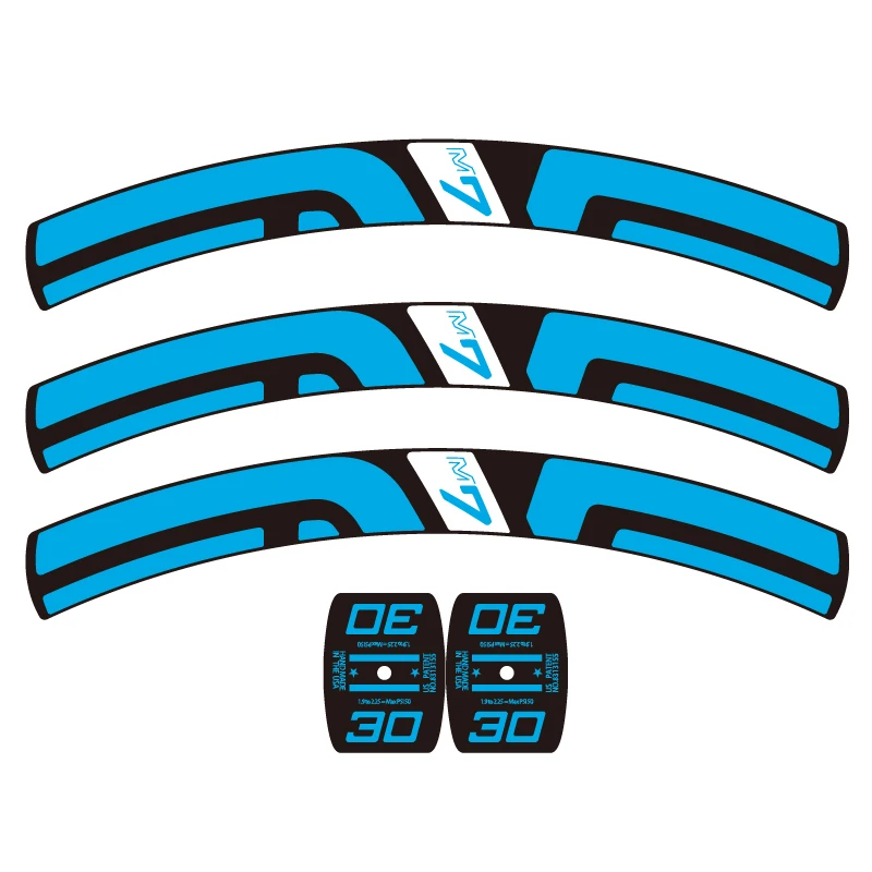 

ENVER M730 sticker for 26er 27.5er 31er Mountain bicycle sticker MTB wheel decals