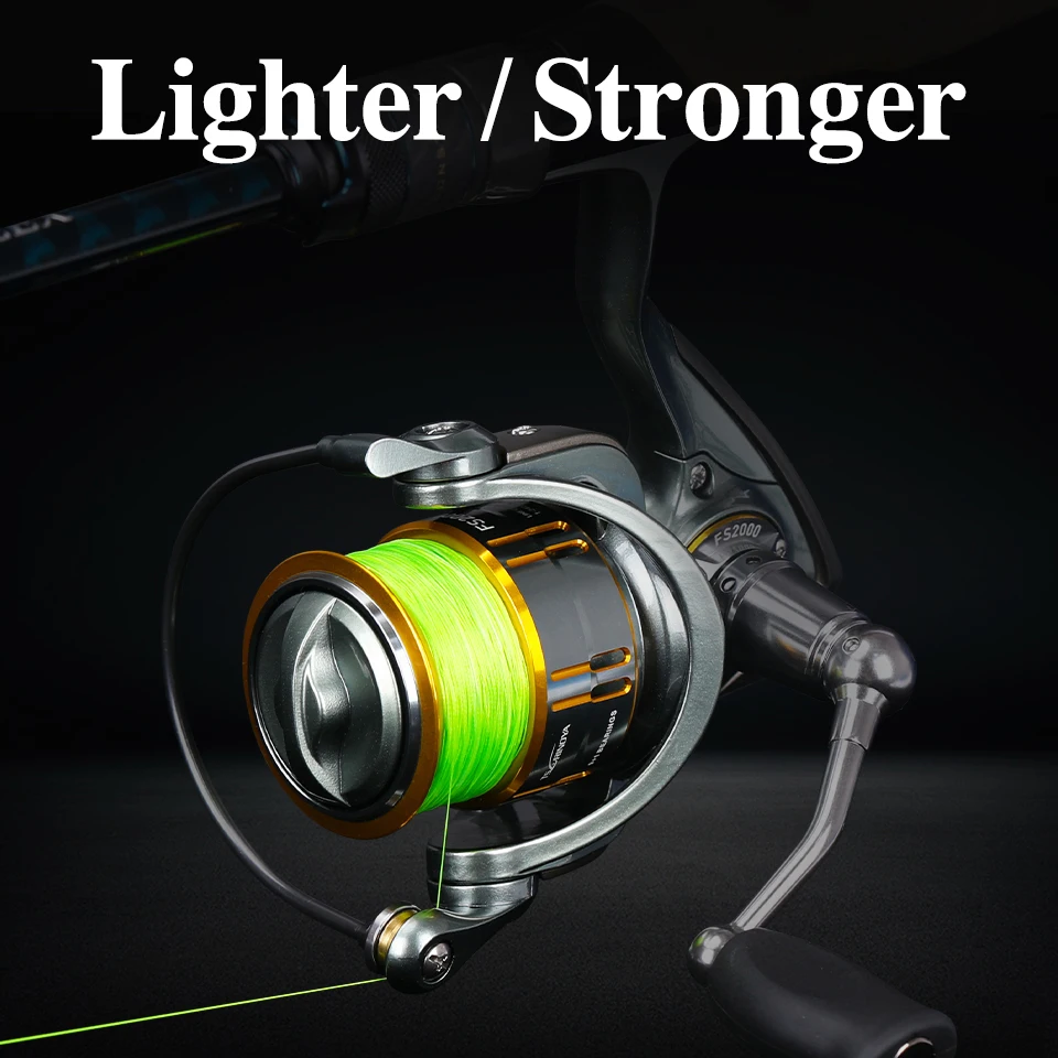 

TSURINOYA Long Casting Spinning Fishing Reel FS 2000 3000 5.2:1 7kg Drag Power Univesal Freshwater Pike Bass Light Fishing Wheel