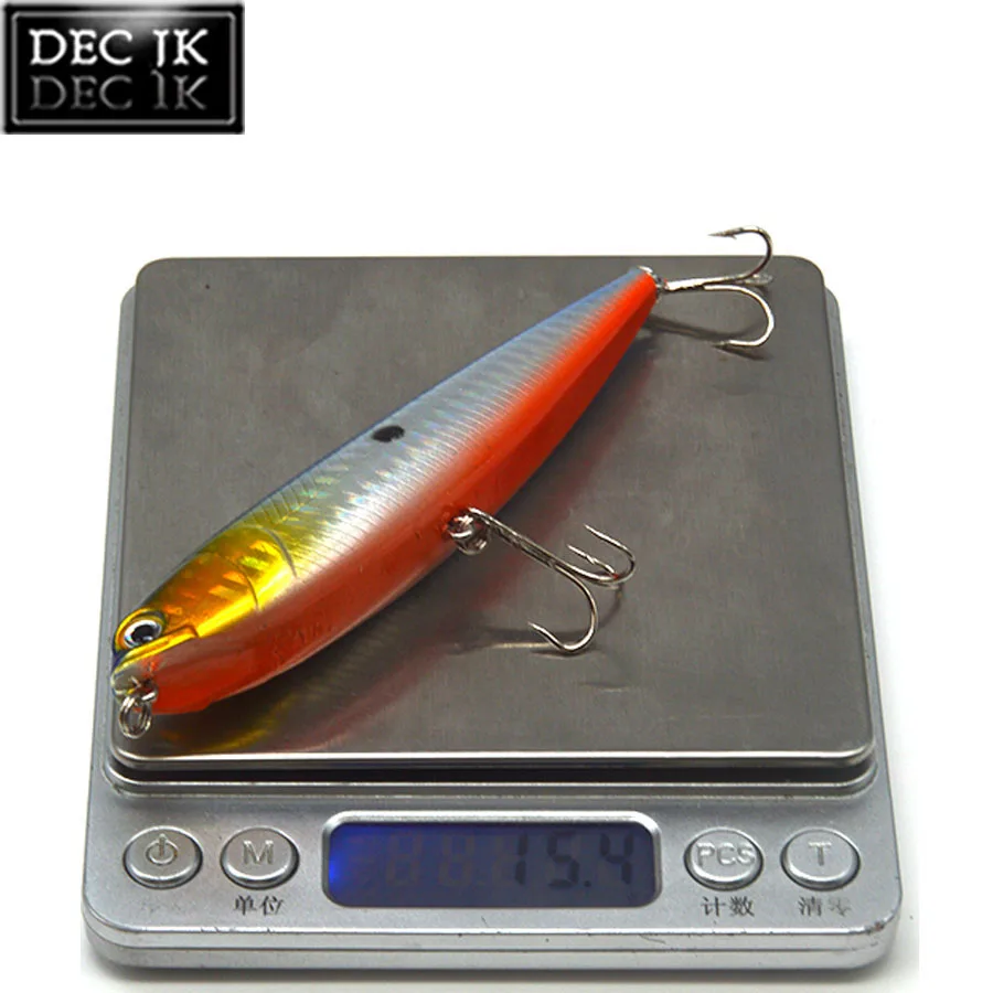 Пластиковый жесткий плавающий карандаш приманка для морской рыбалки воблеры