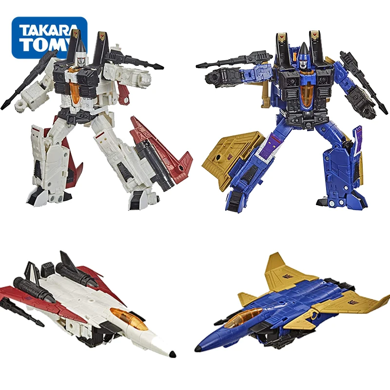 

Экшн-Фигурки игрушки трансформер поколения война для Cybertron Earthrise Voyager Seeker Elite Ramjet Dirge 2 шт. в упаковке