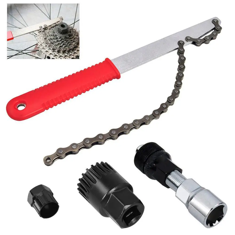 

Bottom Bracket Tool Crank Puller Chain Bike Bicycle Cassette Tool Wrench Whip Spanner Cycle Repair Tool Bike Accessories