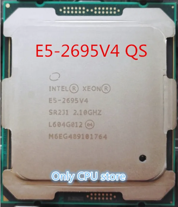 Процессор Intel Xeon E5 2695V4 V4 QS 120 Вт 2695 ГГц 18 ядер 45 МБ|Процессоры| |
