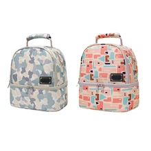 Mummy Diaper Bags Waterproof Baby Bottle Milk Pump Outdoor Working Backpack Baby Bottle Cooler Bag