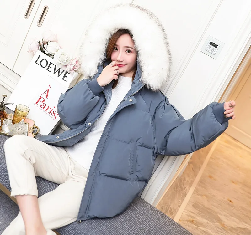 Хлопковые повседневные теплые модные женские короткие зимние пальто и куртки с