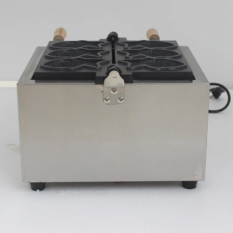 Коммерческий Snapper сжигание машина три отверстия Электрический антипригарный