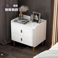 new simple and modern italian nordic bedside table bedroom small mini free installation bedside table nightstand bedside table