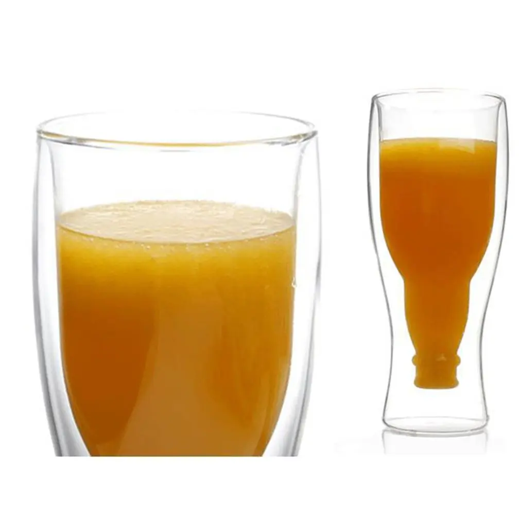 Креативная переворачивающаяся пивная чашка бокал для вина сока питьевой воды