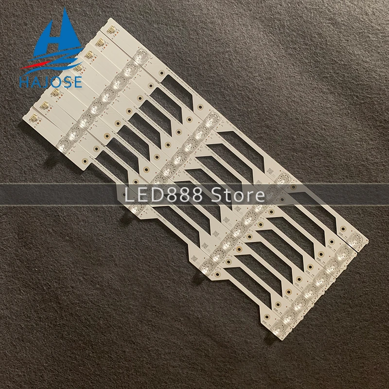 8 шт. светодиодный Подсветка полосы 4 лампы 4C LB4804 ZM1 ZM01J GIC48LB14 3030F2.1 V0.9 для TCL L48P1S CF L48P1