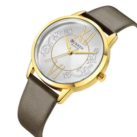 curren ladies watches 2019 simple elegant wristwatch leather strap fashion quartz women watch water resistant clock reloj mujer