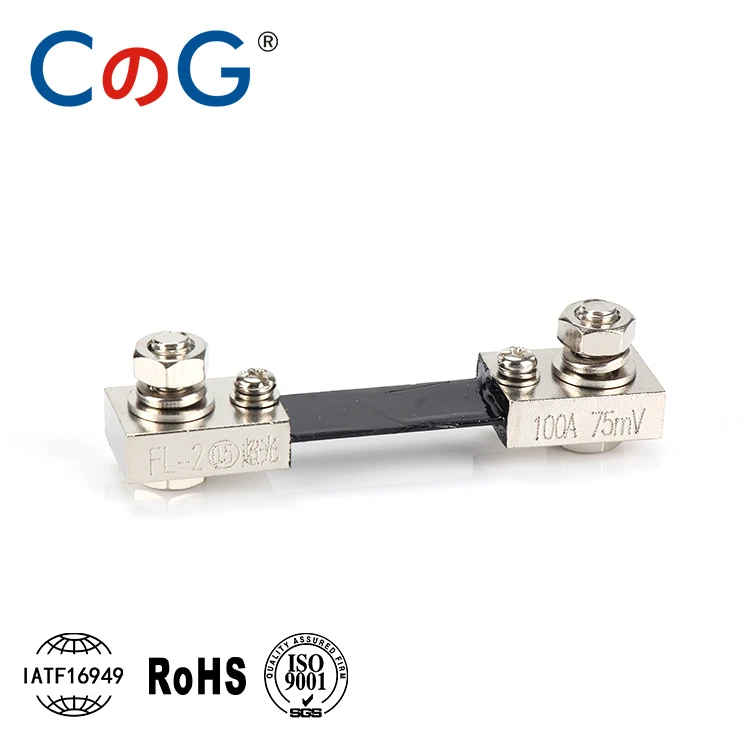 1A 2A 3A 5A 10A 15A 20A 30A 40A 50A 75A 100A 75mV 60mV 100mV 0,5 класса CG FL-2 манганиновый Медь DC шунта измерительный шунтирующий резистор