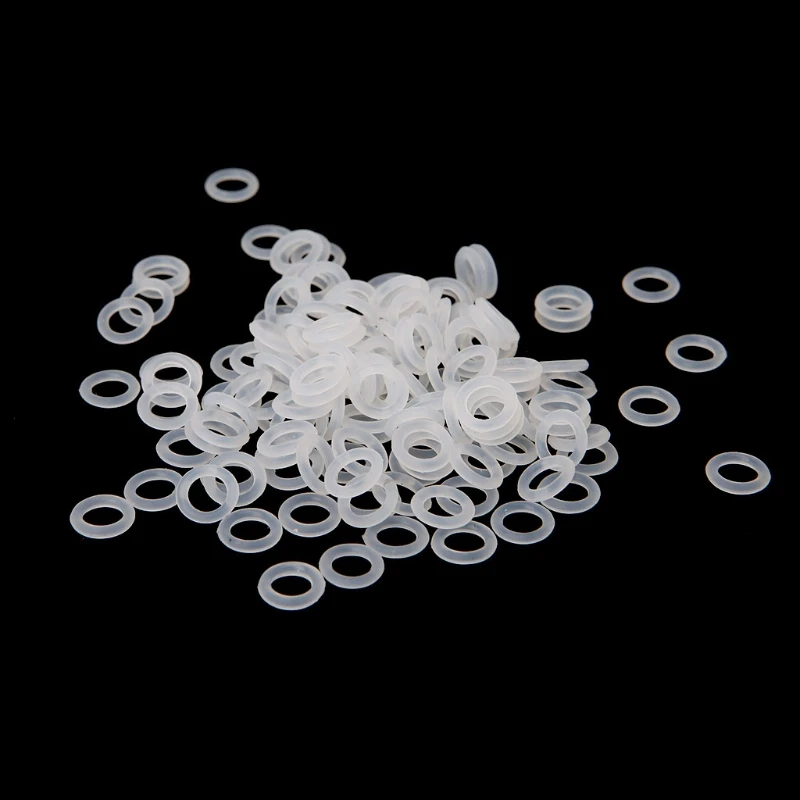 

120pcs/bag Rubber O Ring Keyboard Switch Dampeners Keyboards Accessories White For Keyboard Dampers Keycap O Ring Replace Part