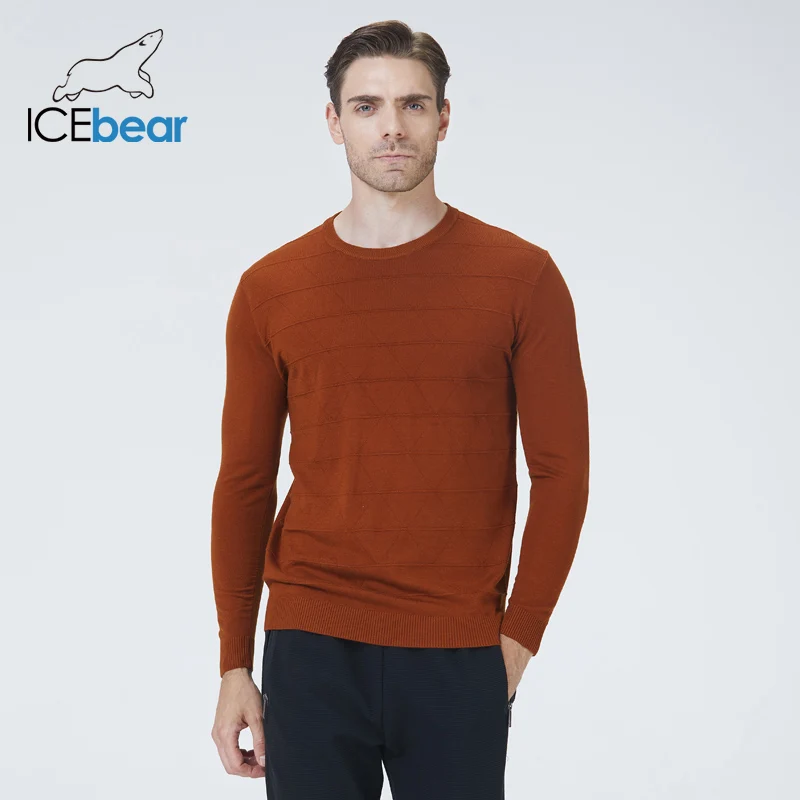 

Icebear 2021 новый весенний мужской свитер повседневный мужской пуловер брендовая одежда тонкая одежда 1817