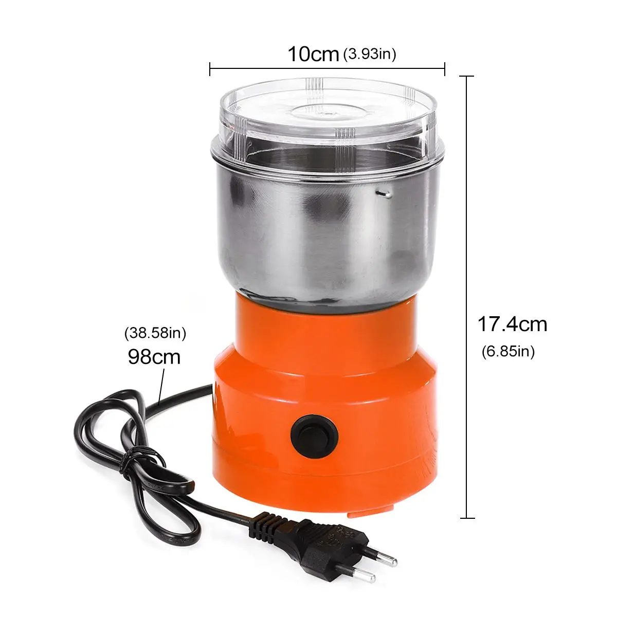 

NEW Multifunctional Electric Herbs Spices Nuts Grains Coffee Bean Grinder Mill Grinding Tool Home Medicine Flour Powder Crusher