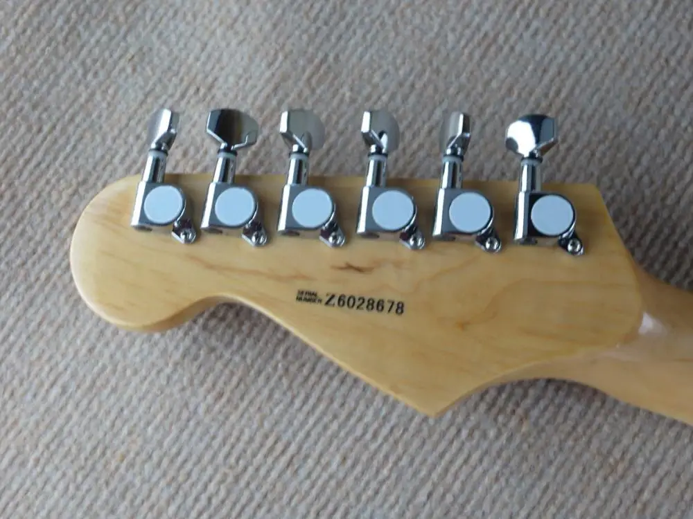 Фабричный магазин blue burst с подписью кленовый гриф 6 струн хромовое оборудование