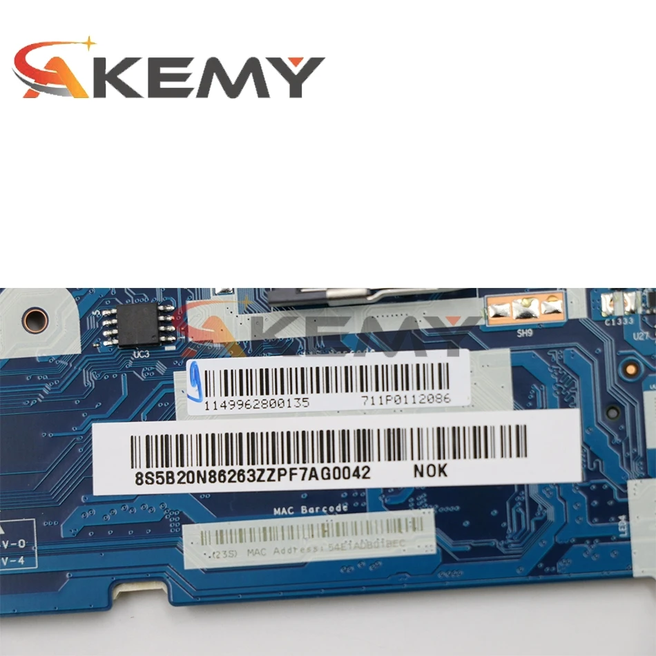 NM-B241 для Lenovo 320-15ISK/IKB 520-17ISK/IKB Материнская плата ноутбука W/ i7-7500U 4 Гб DG421 DG521 DG721 100%