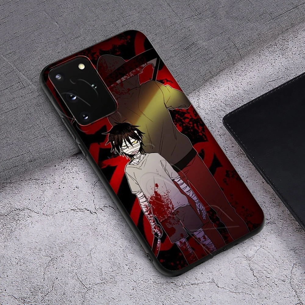 Чехол с изображением аниме ангела смерти для Samsung Note 10 S6 S7 S8 S9 S10 S10e S20 ultra A71 A51 A81 A91 M10