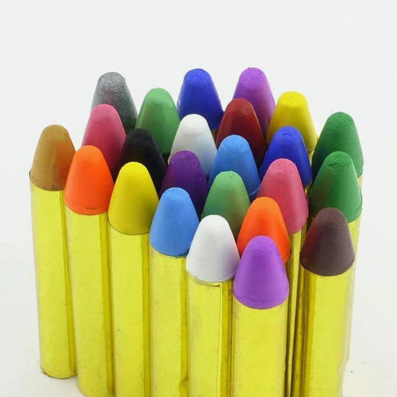 1 коробка 16 цветов Детские карандаши для лица краски тела вечерние клоуны цветные