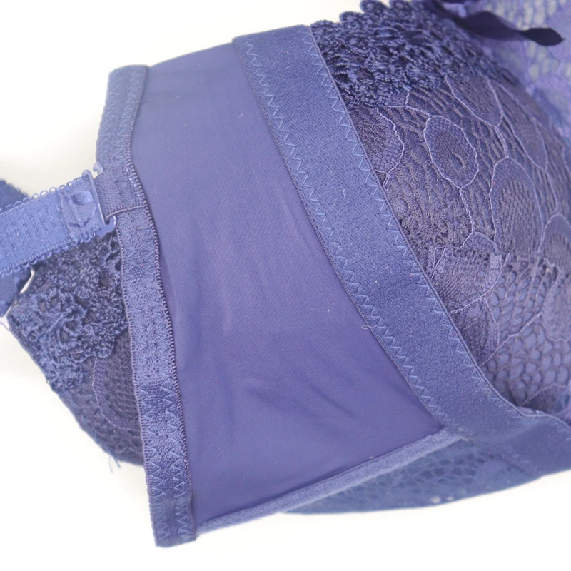 

Beauwear 2021 Floral Lace Embroidery Bras for Women Plus Size Unlined Thin Mold Cup Female 90 95 100 105 110 115 d Cup Underwear