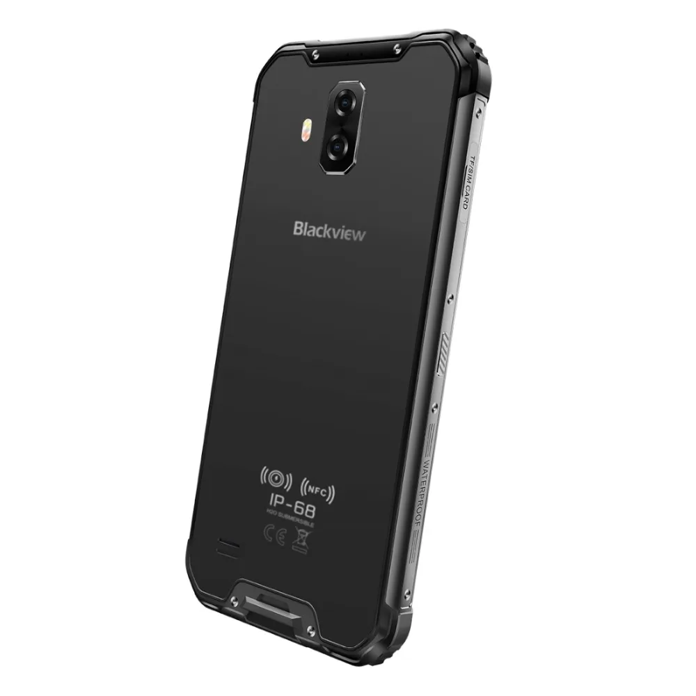 Blackview BV9600 водонепроницаемый мобильный телефон Helio P70 Android 9,0 4 Гб ОЗУ 64 Гб ПЗУ 6,2" 19:9 AMOLED 5580 мАч прочный смартфон