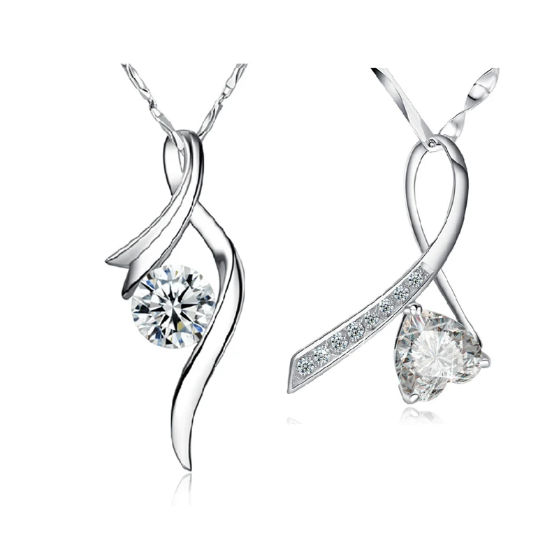 Блестящий Прозрачный фианит циркон кристалл понимание атласная лента