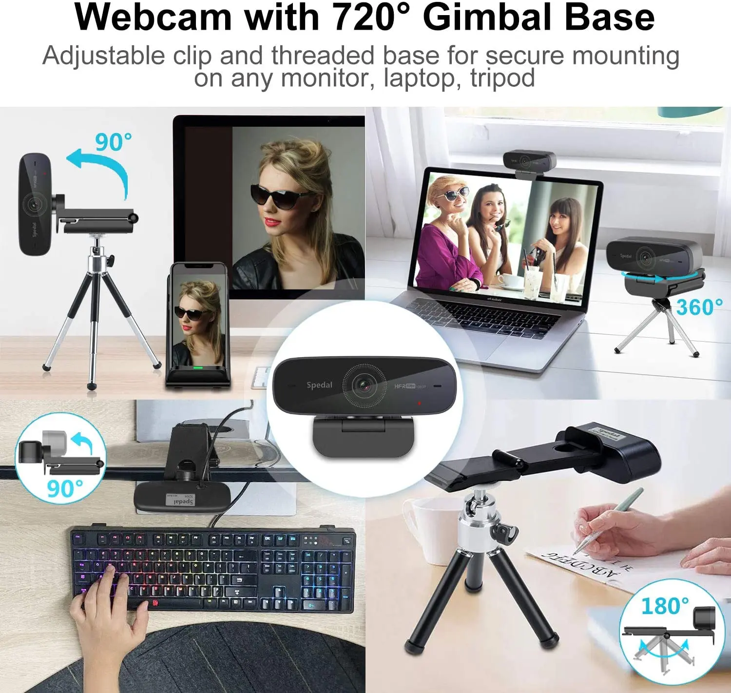 USB камера Spedal AF926 FHD1080p с автофокусом и микрофоном|Веб-камеры| |
