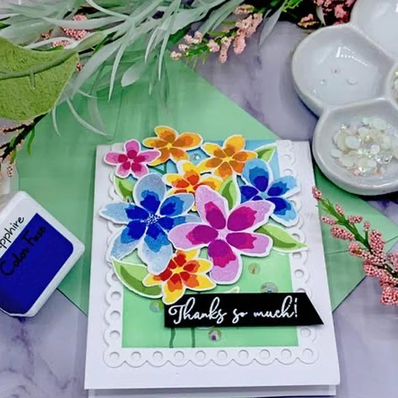 Многослойные Цветочные пионы ромашки цветущая лоза роза листья прозрачные