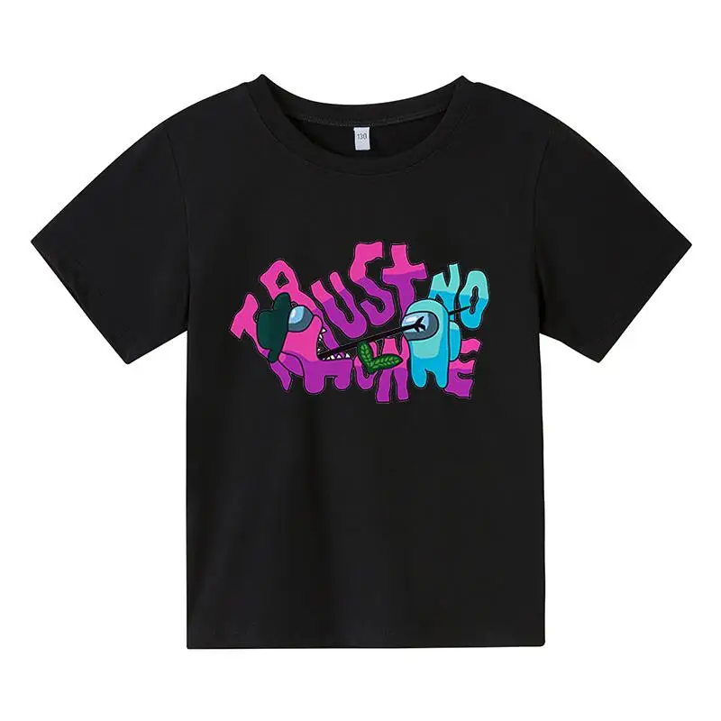 

Play in our Boys T-Shirts Funny Impostor Graphic Kids TOPS 4-16 Summer T Short Sleeved Pure Cotton Print Cartoon Shirts