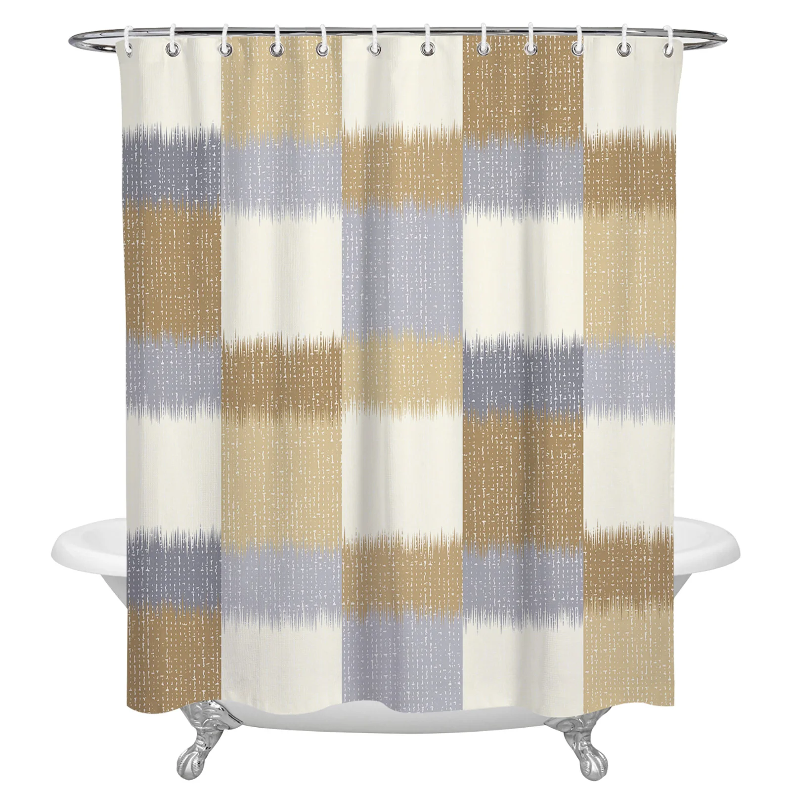 

Современная Абстрактная желтая Водонепроницаемая занавеска для душа s Ретро Декор для ванной занавеска для ванной домашний декор