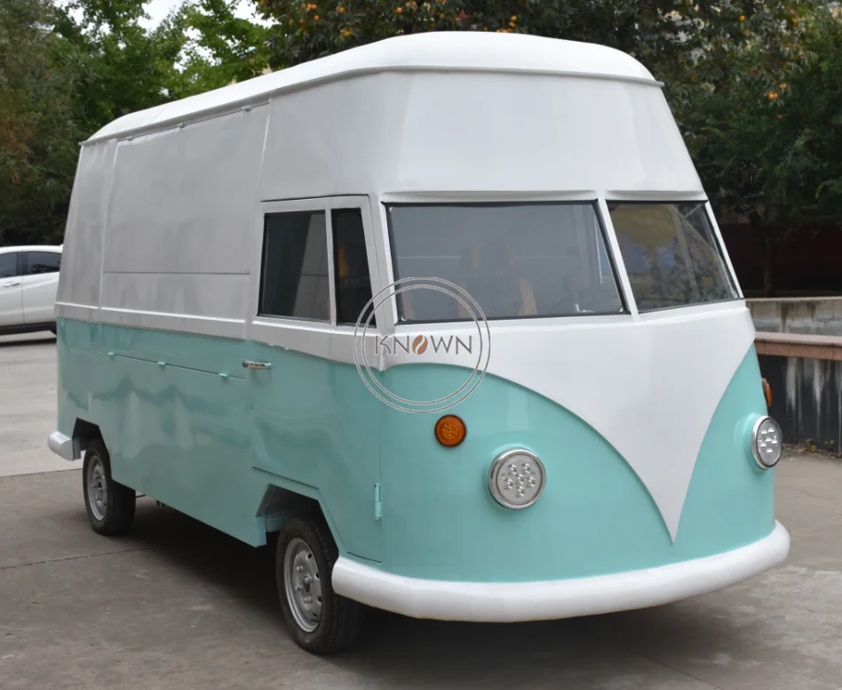 Винтажная тележка для обеда еды трейлер передвижная продажи торговый автофургон