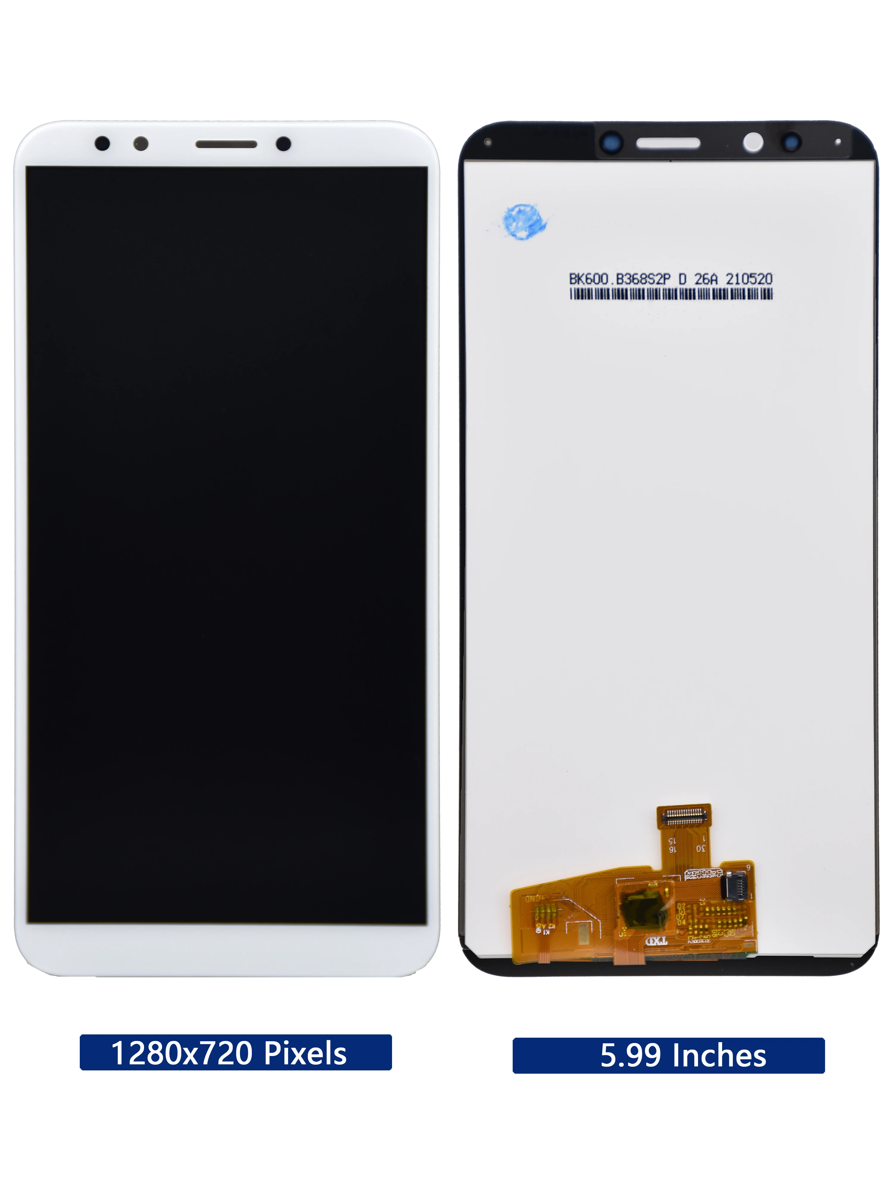 5 99 &quotоригинальный для HUAWEI Y7 Pro 2018 ЖК-дисплей сенсорный экран дигитайзер в сборе