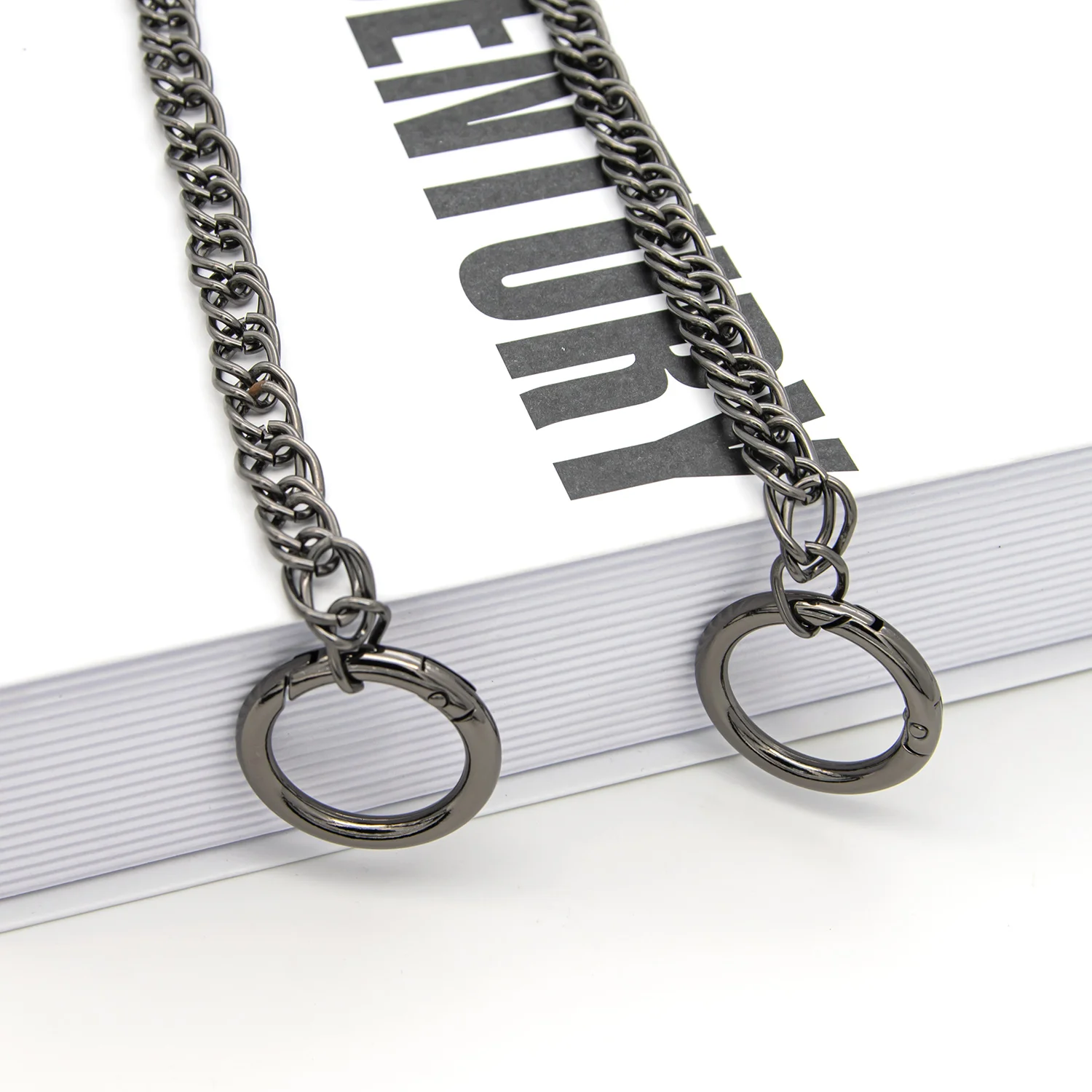 120 см DIY железная грузовая цепь ремень сумки цепочки аксессуары кошелек с