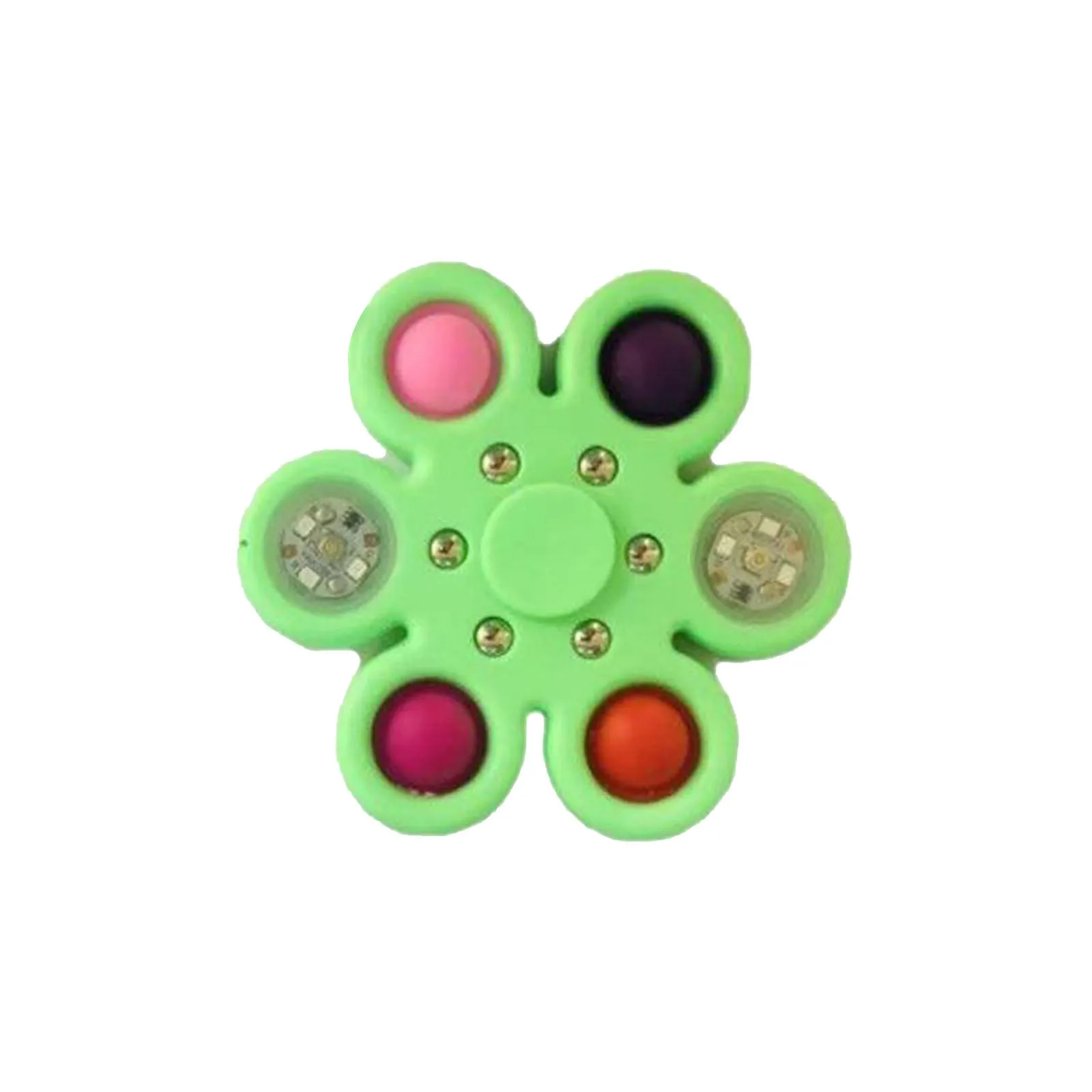 Fidget Spinner Flyorb Fidget juguete divertido pap&aacute; Fidget estr&eacute;s simple Spinner corriendo animaci&oacute;n Fidget Spiner Для Мужчин Силикон-5