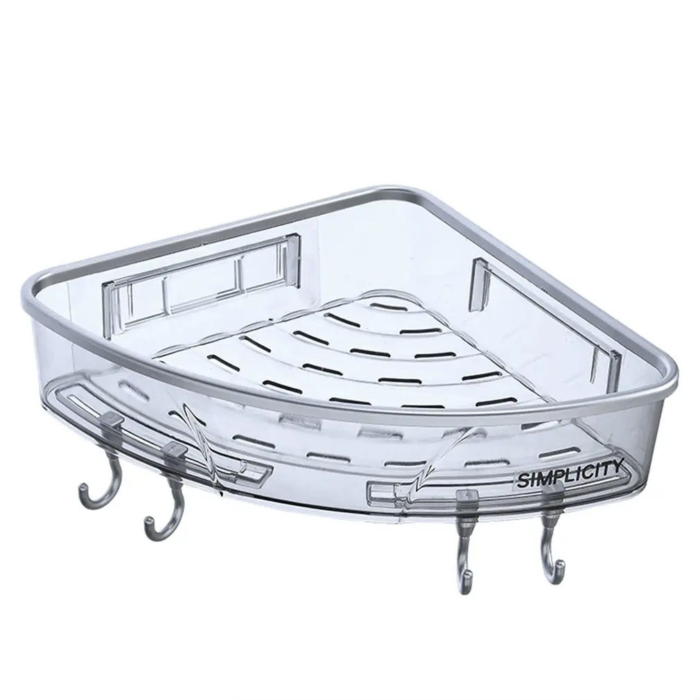 

Wall-Mounted Shower Storage Rack Non-Perforated Bathroom Shelf Household Toilet Multifunctional Storage Organizer