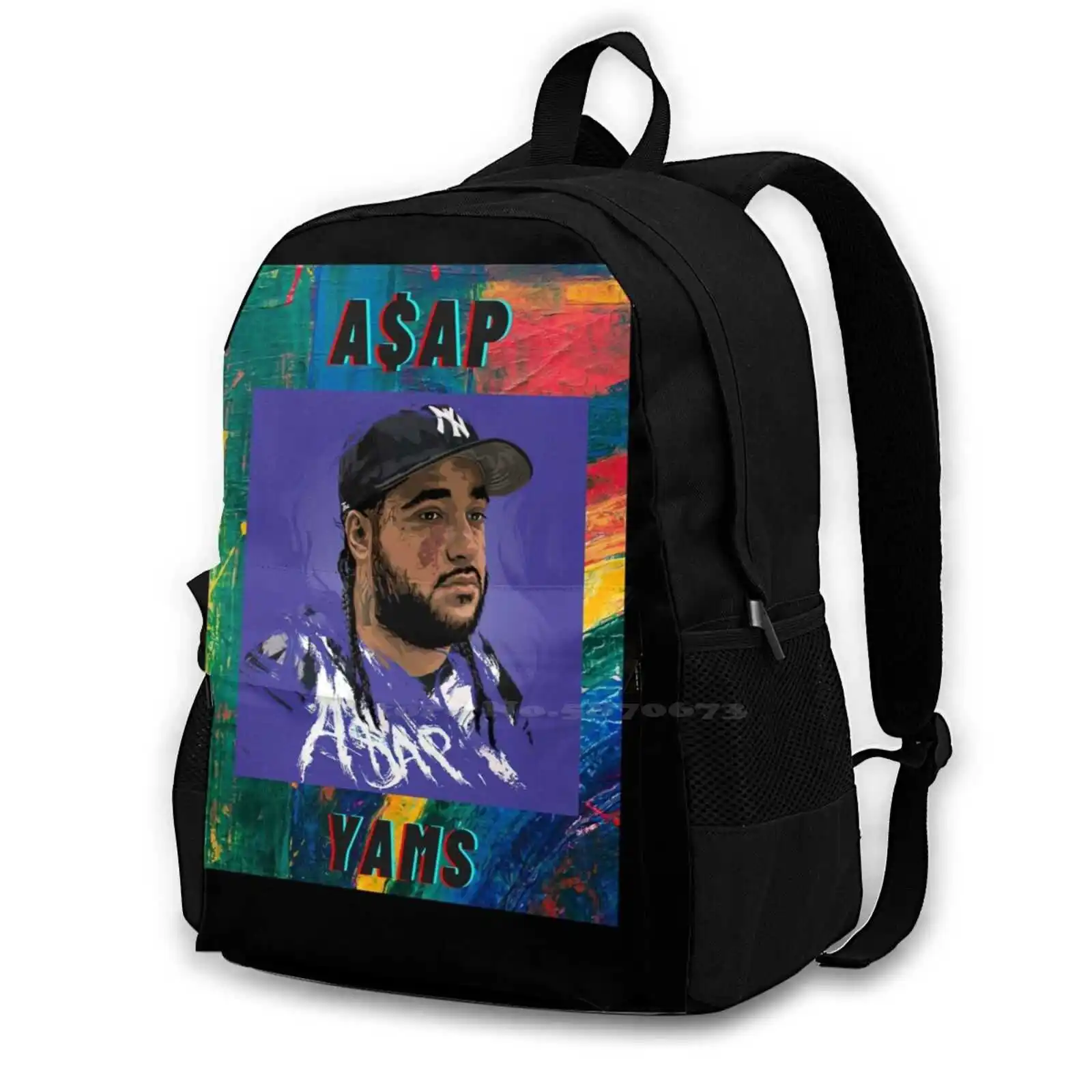 

A$Ap Yams Women Men Teens Laptop Travel School Bags Asap Yams Rocky Asap Ferg Rap Asap Mob Asap Yams Mob Asap Rocky Hip Hop A